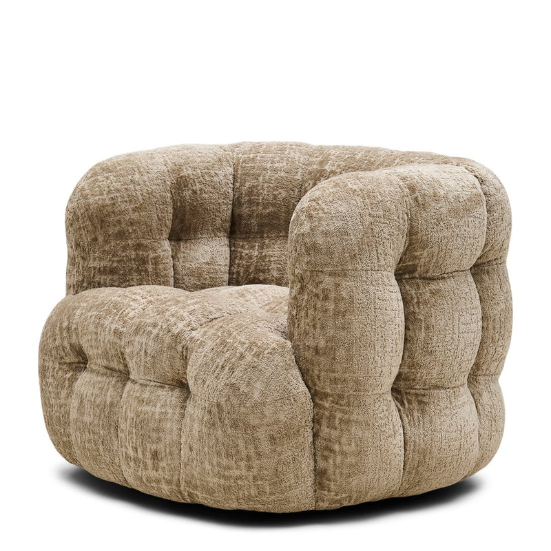 Arosa Swivel Armchair | Brown