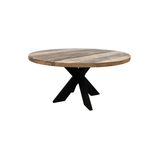 Salontafel Jack | Mangohout en Staal