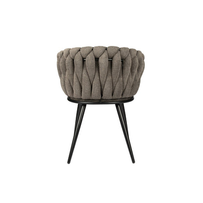 Eetkamerstoel Ethan | Taupe | Set van 2 stuks
