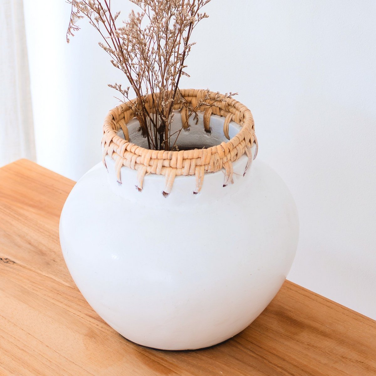 Vaas Rauwdesign | wit/beige | 22x23 cm