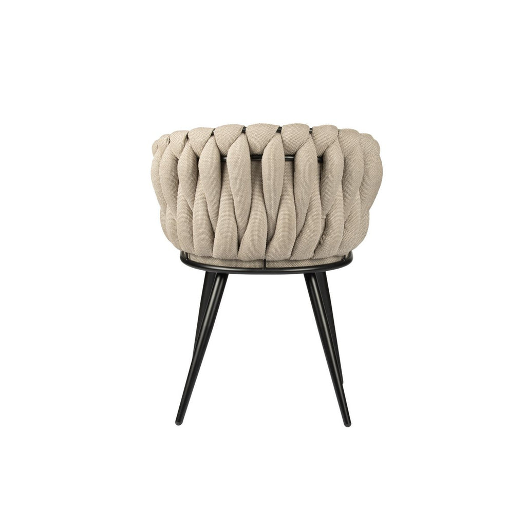 Eetkamerstoel Ethan | Beige | Set van 2 stuks