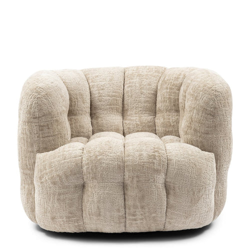 Arosa Swivel Armchair | Natural