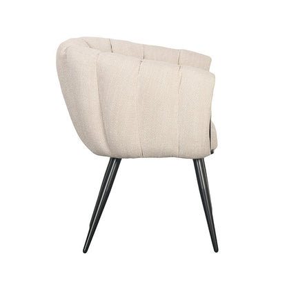 Eetkamerstoel  Flair |  Beige | Set van 2 stuks