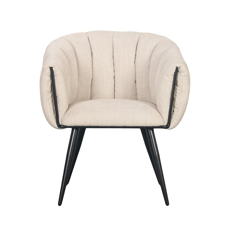 Eetkamerstoel  Flair |  Beige | Set van 2 stuks