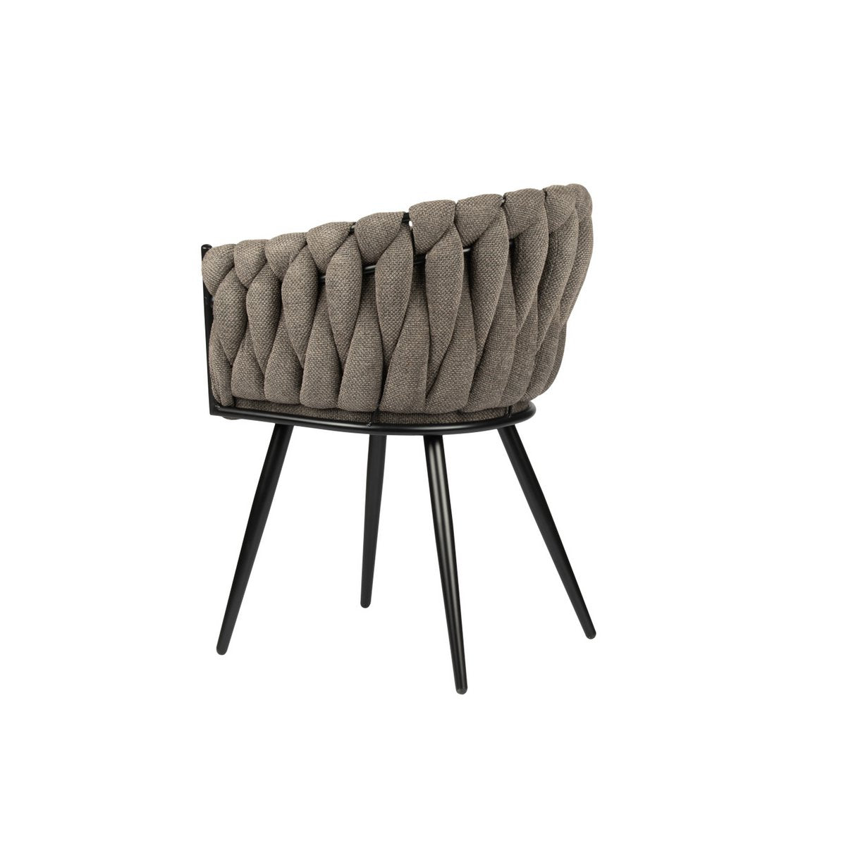 Eetkamerstoel Ethan | Taupe | Set van 2 stuks