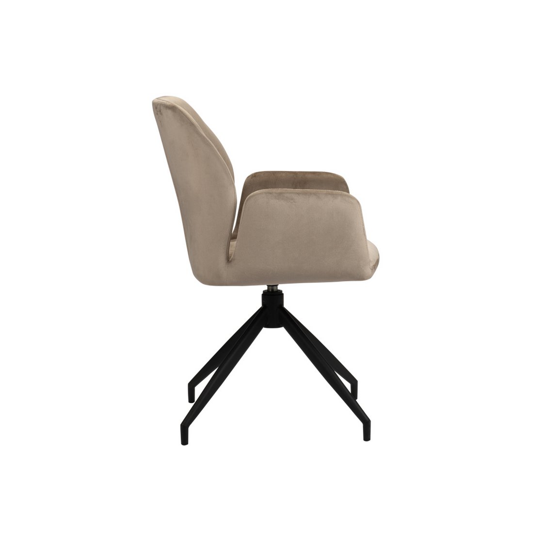 Eetkamerstoel Eva | Zand Wit | 360° roterend