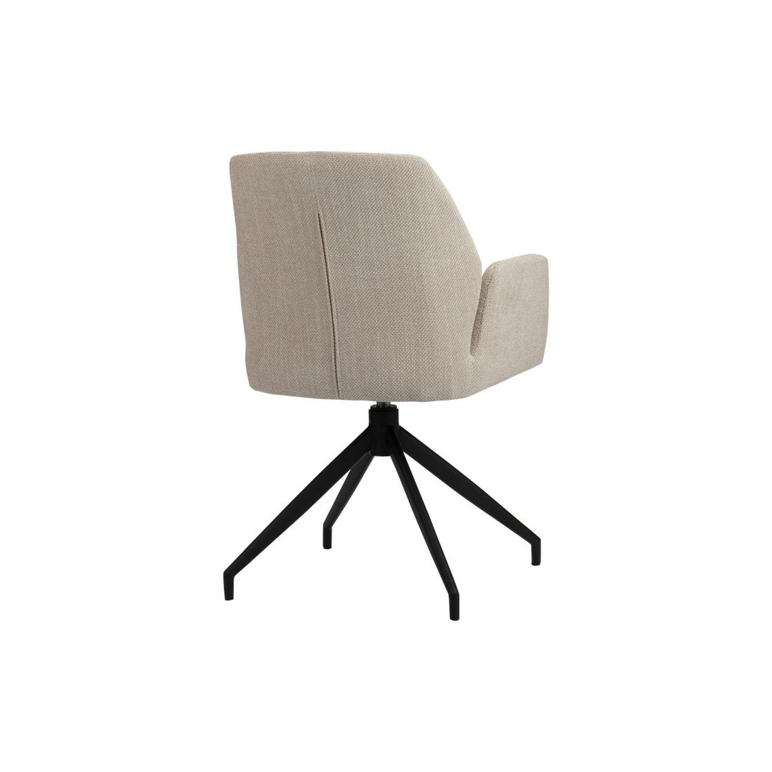 Eetkamerstoel Eva | Beige | 360° roterend