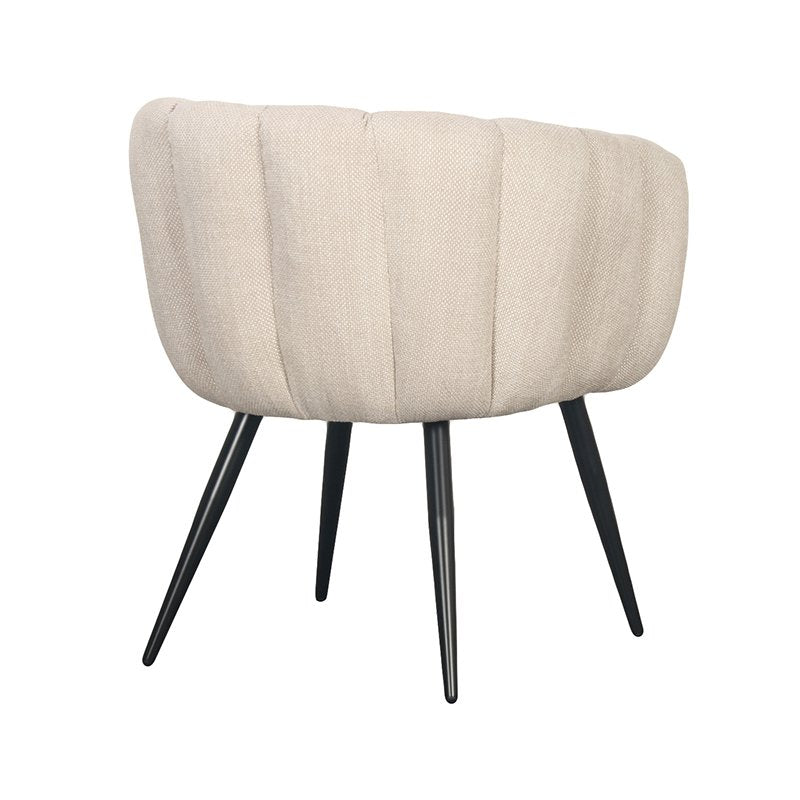 Eetkamerstoel  Flair |  Beige | Set van 2 stuks