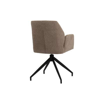 Eetkamerstoel Eva | Bruin | 360° roterend