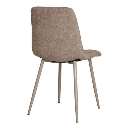 Eetkamerstoel Evan | Lichtgrijs | Set van twee stuks