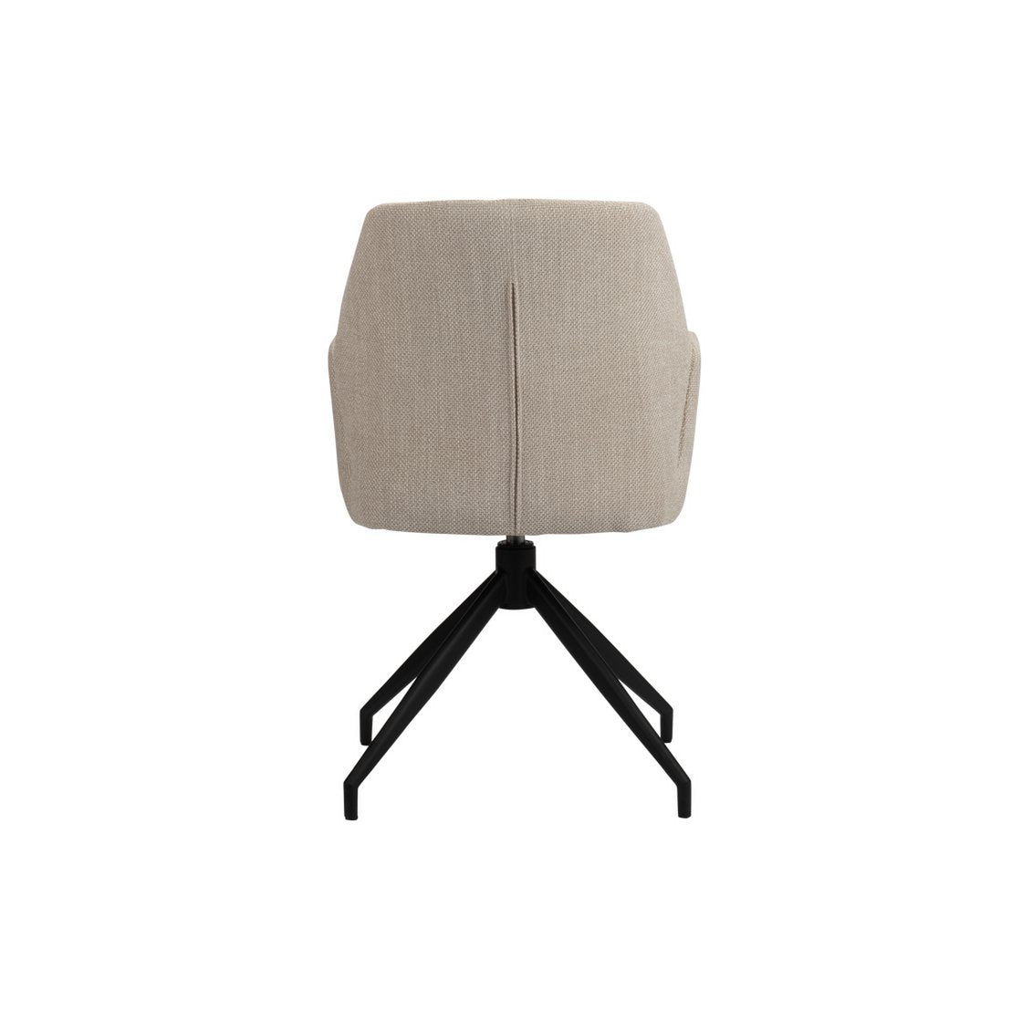Eetkamerstoel Eva | Beige | 360° roterend