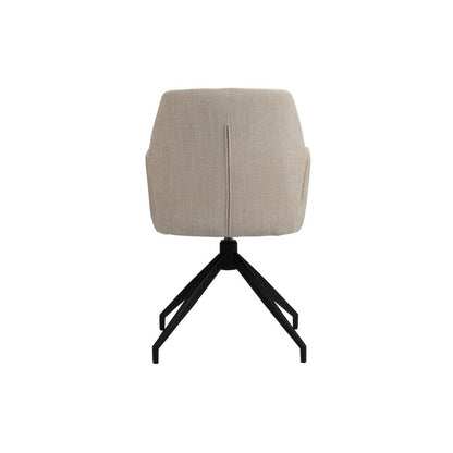 Eetkamerstoel Eva | Beige | 360° roterend