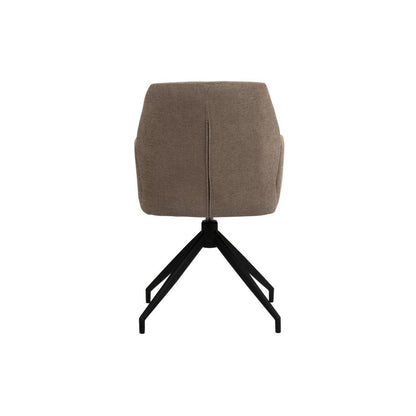 Eetkamerstoel Eva | Bruin | 360° roterend