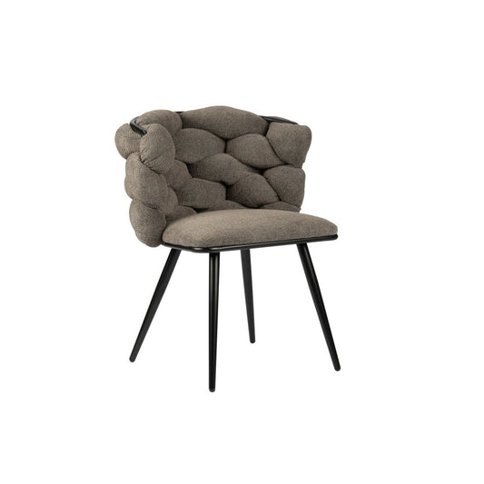 Eetkamerstoel Rock | Taupe | Set van 2 stuks
