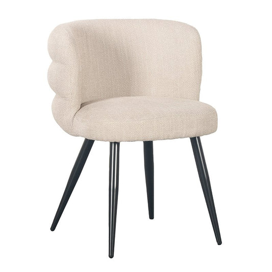 Eetkamerstoel Cloud | Beige | Set van 2 stuks