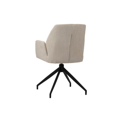 Eetkamerstoel Eva | Beige | 360° roterend
