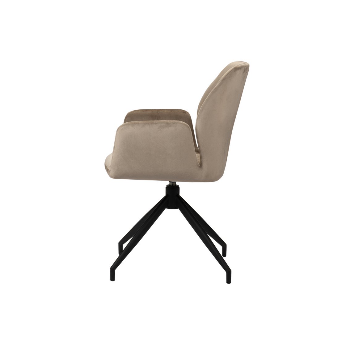 Eetkamerstoel Eva | Zand Wit | 360° roterend