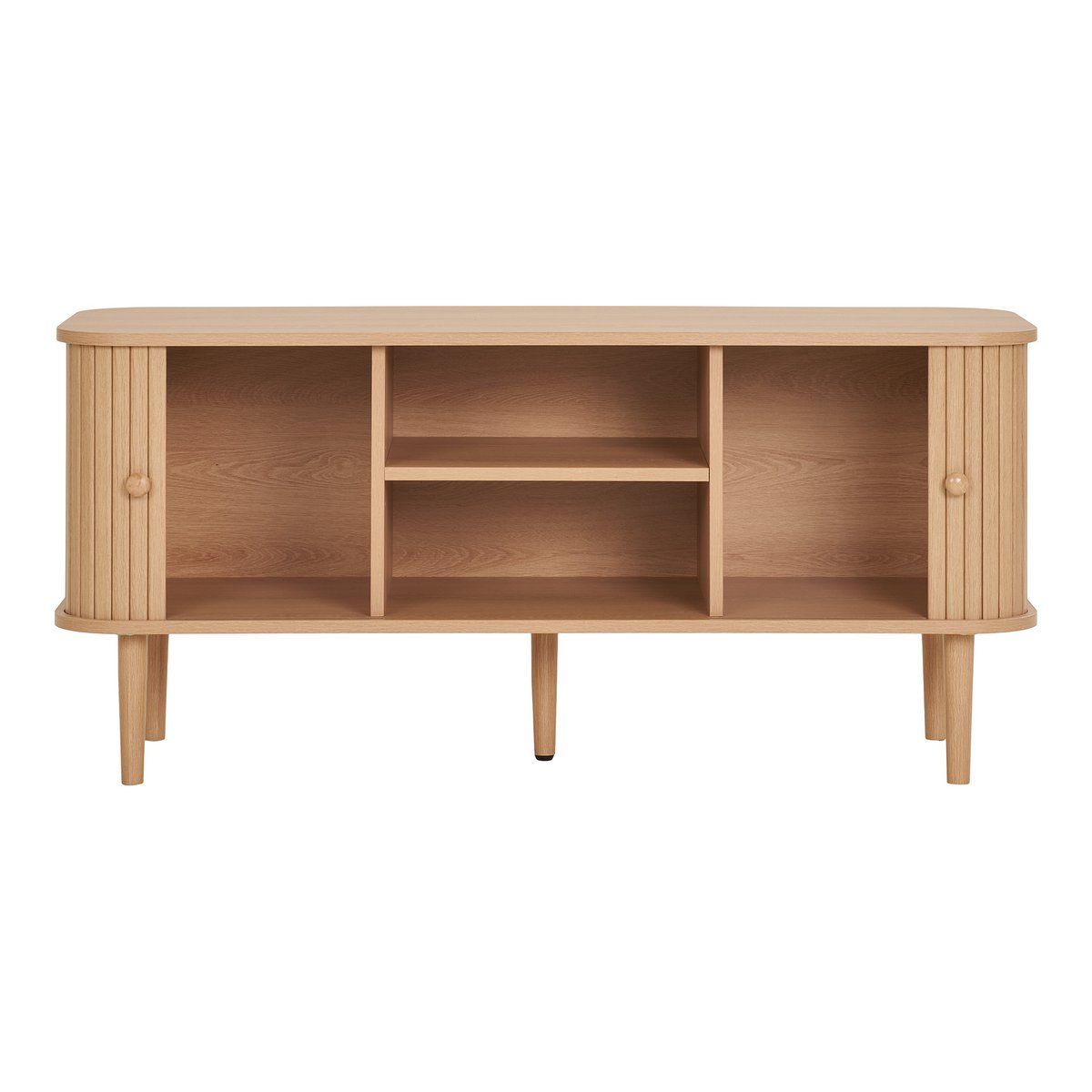 TV-meubel | Rokk | Naturel |  MDF/Genen | 113×40×51,5 cm