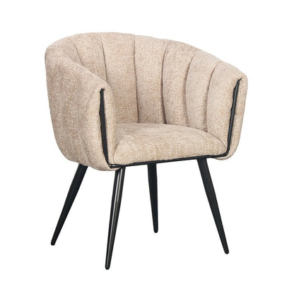 Eetkamerstoel  Flair |  Beige | Set van 2 stuks