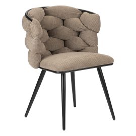 Eetkamerstoel Rock | Beige | Set van 2 stuks