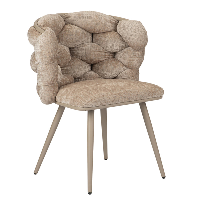 Eetkamerstoel Rock | Beige | Set van 2 stuks