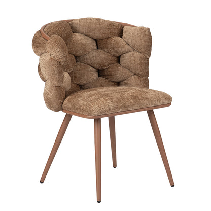 Eetkamerstoel Rock | Beige | Set van 2 stuks
