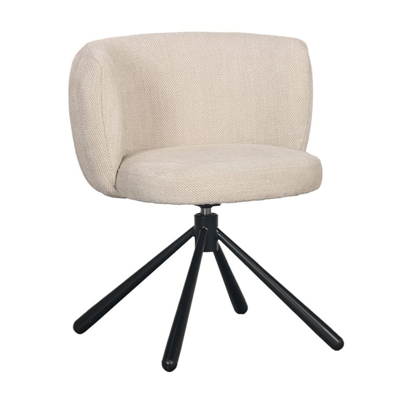 Eetkamerstoel Sarah | Terracotta | 360° roterend