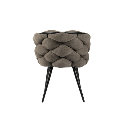 Eetkamerstoel Rock | Taupe | Set van 2 stuks