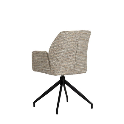 Eetkamerstoel Eva | Grijs | 360° roterend