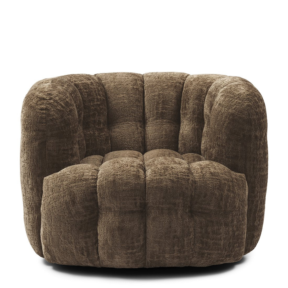 Arosa Swivel Armchair | Brown