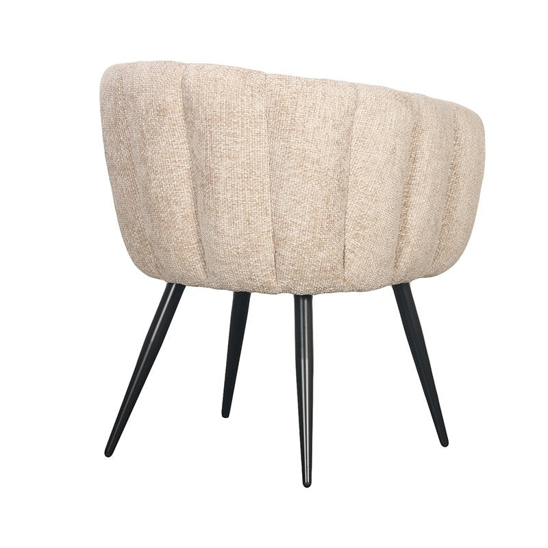 Eetkamerstoel  Flair |  Cremé  | Set van 2 stuks