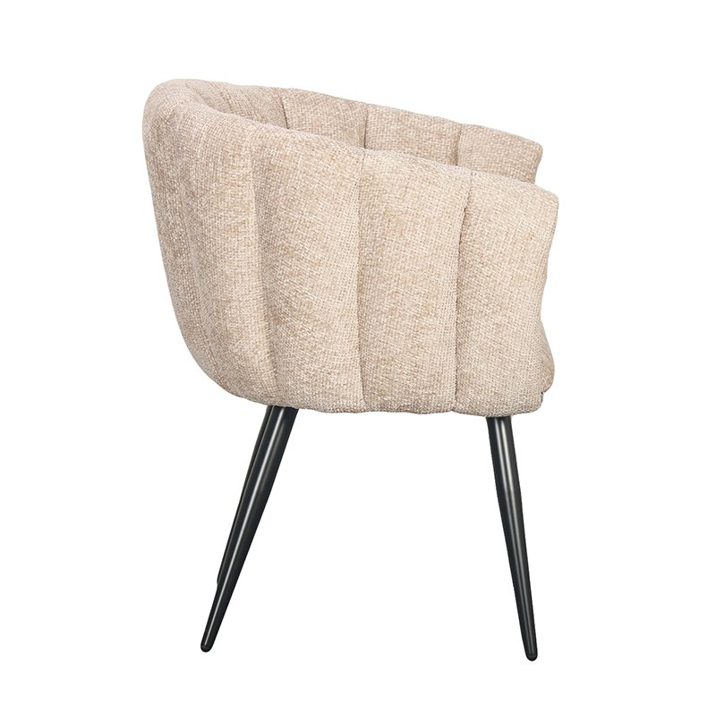 Eetkamerstoel  Flair |  Cremé  | Set van 2 stuks