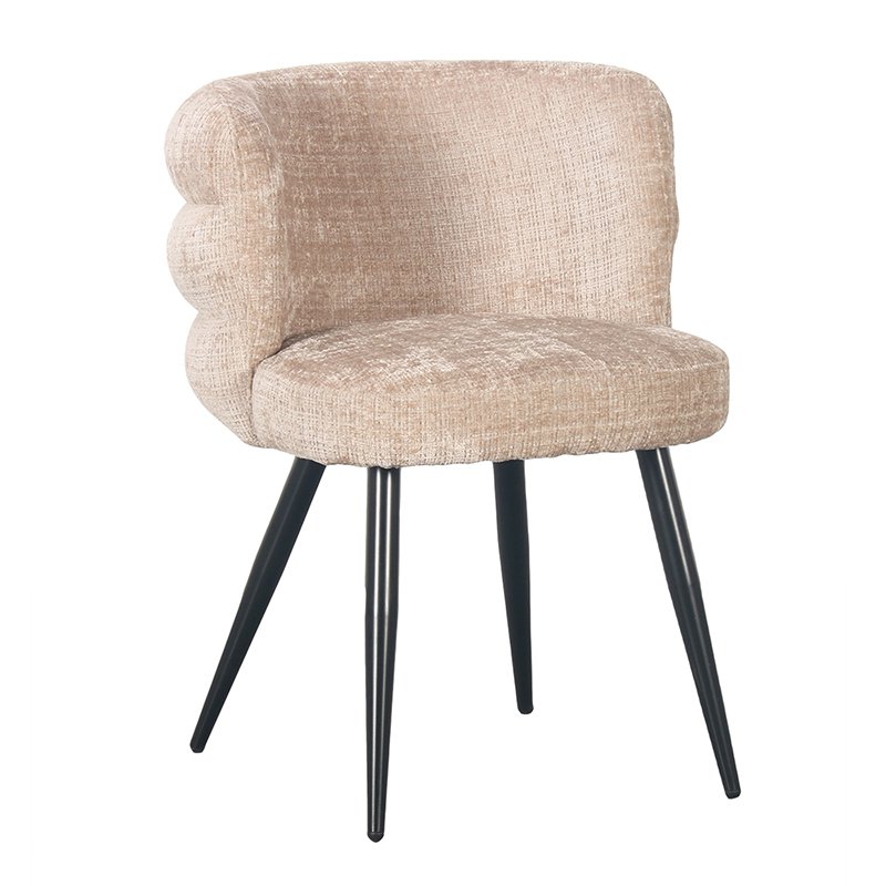 Eetkamerstoel Cloud | Beige | Set van 2 stuks