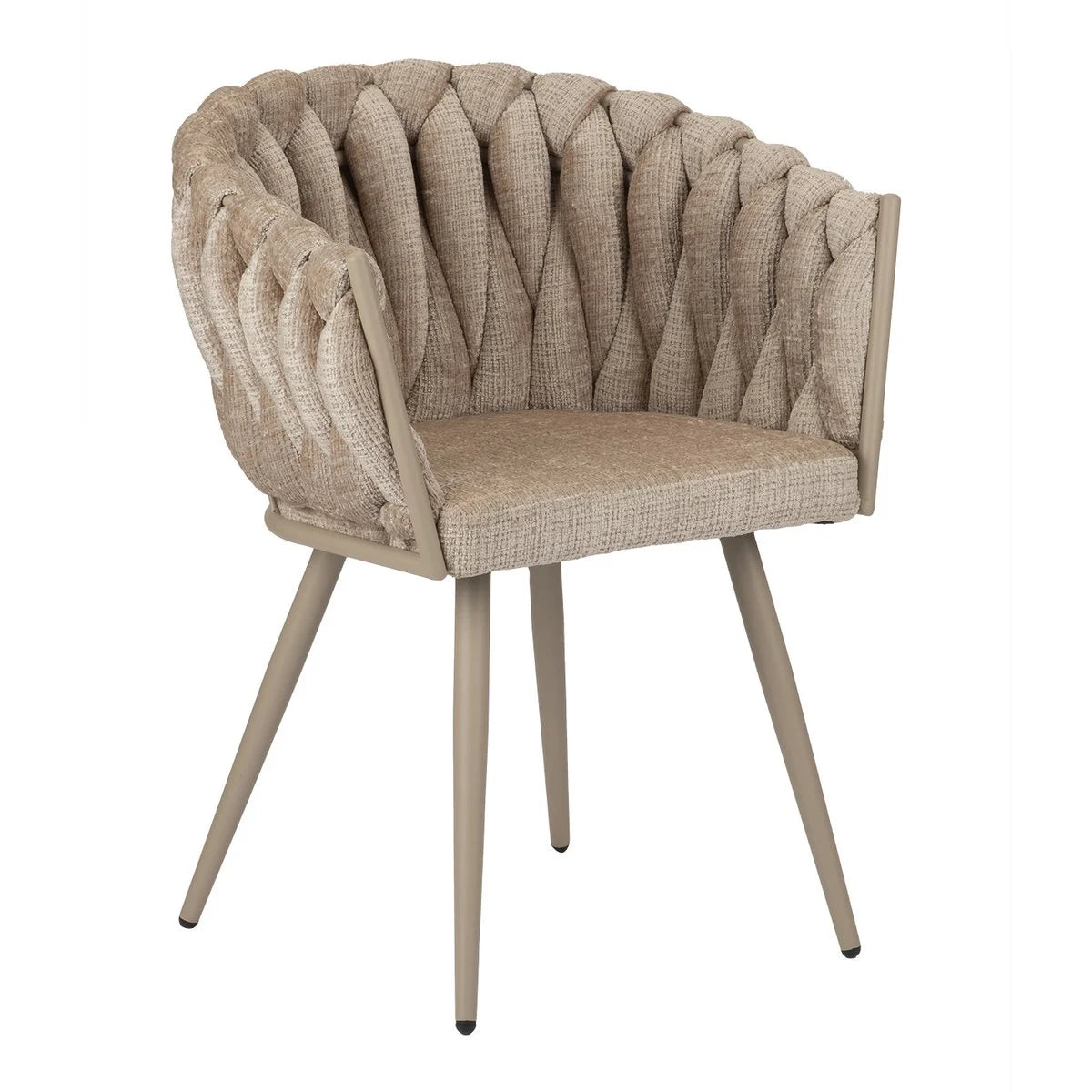 Eetkamerstoel Ethan | Beige | Set van 2 stuks