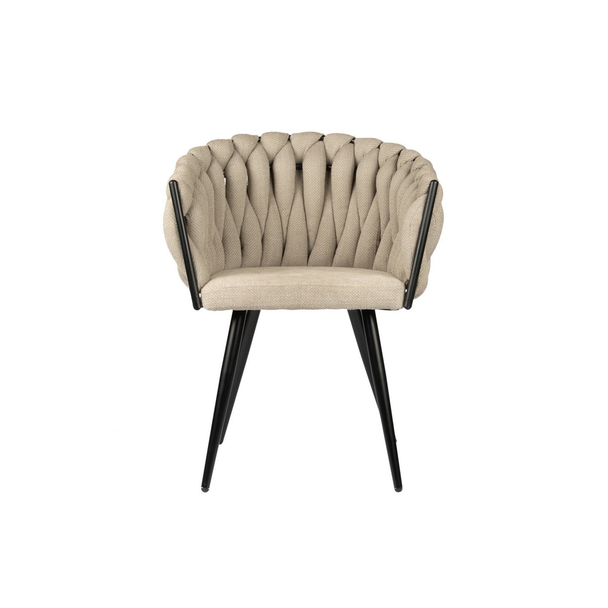 Eetkamerstoel Ethan | Beige | Set van 2 stuks