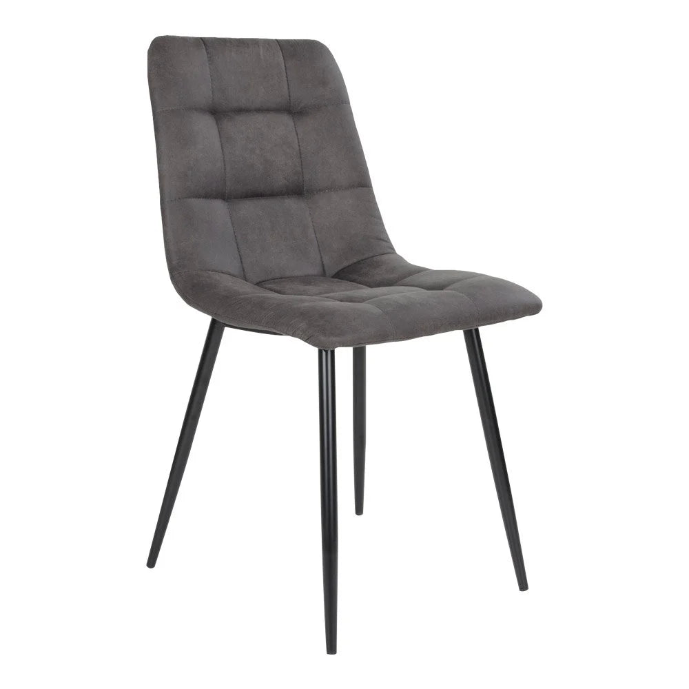 Eetkamerstoel Evan | Zwart | Set van twee stuks