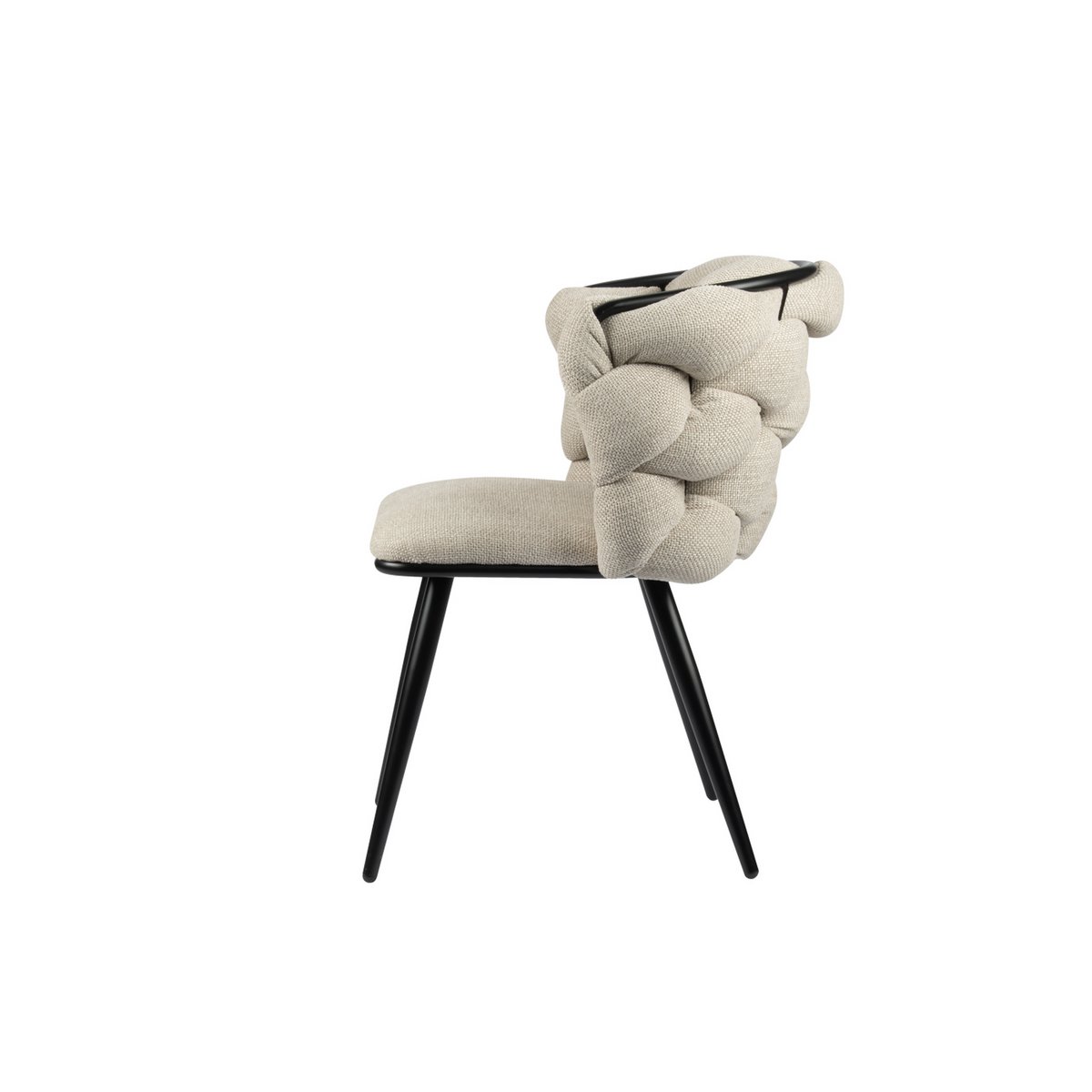 Eetkamerstoel Rock | Beige | Set van 2 stuks