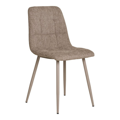 Eetkamerstoel Evan | Mosterdgeel | Set van twee stuks